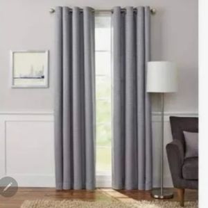 LOT OF 2 Better Homes and Gardens Basketweave Curtains 84 Inch Wide Panel